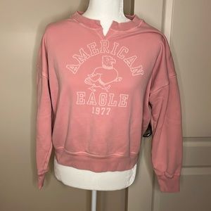 Dusty Rose American Eagle crewneck Women’s sz XS